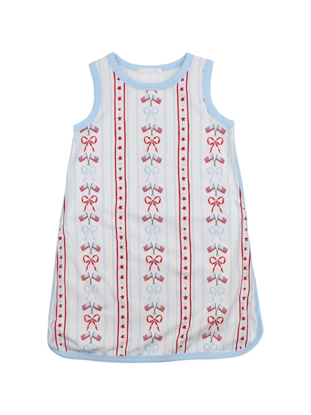Cecil and Lou - Patriotic Knit Play Dress